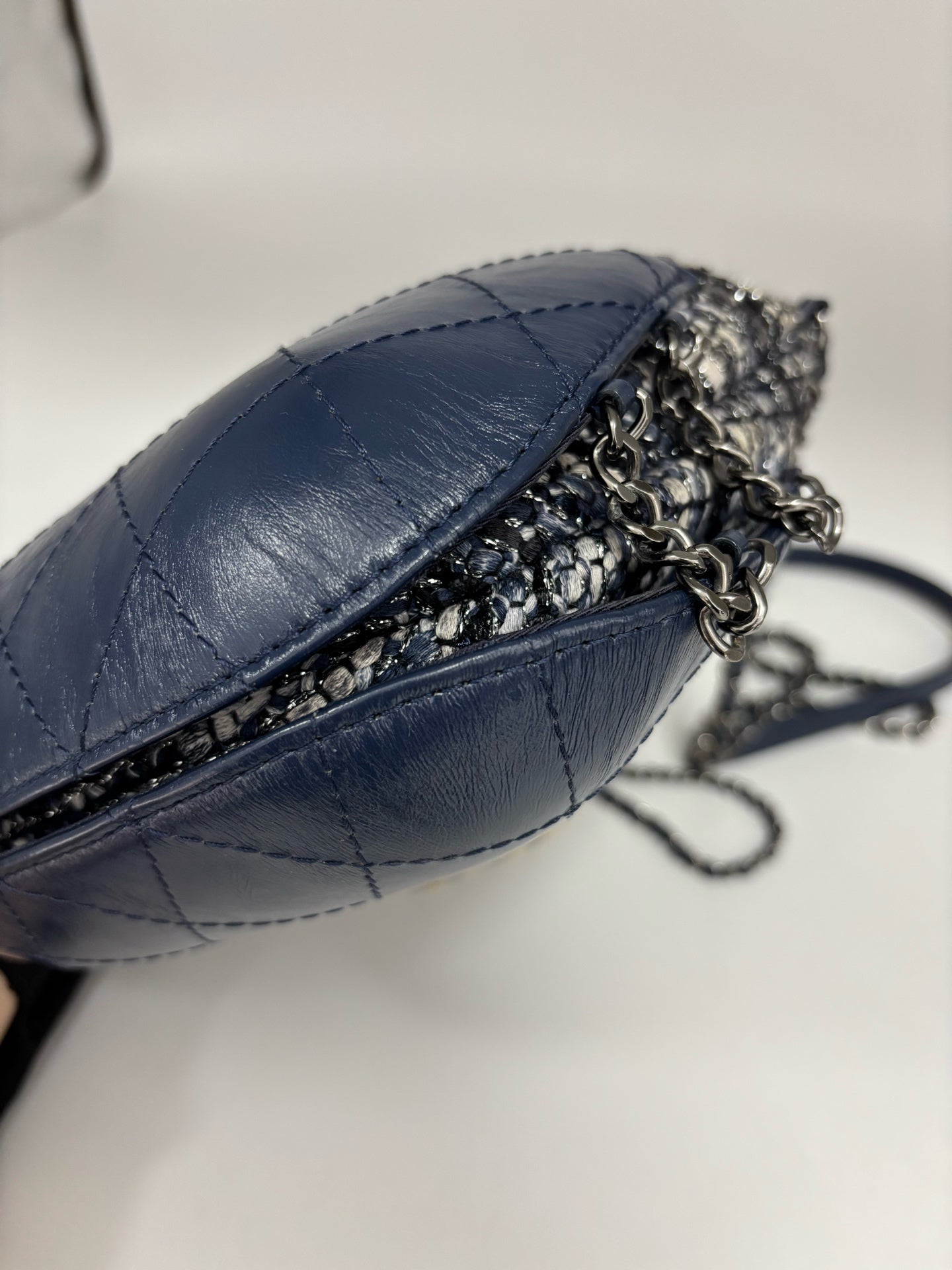 Chanel - Other - Tweed - Blue - (small)