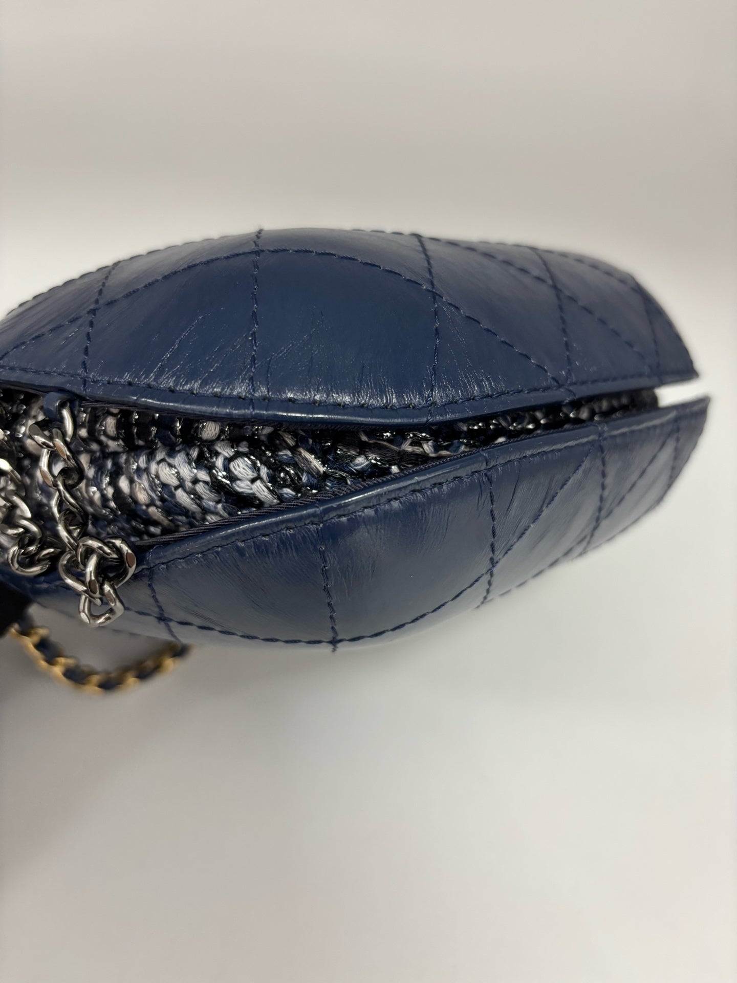 Chanel - Other - Tweed - Blue - (small)