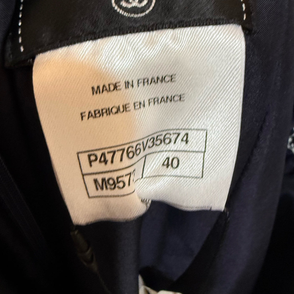 Chanel - Other - Tweed - Navy - (40)