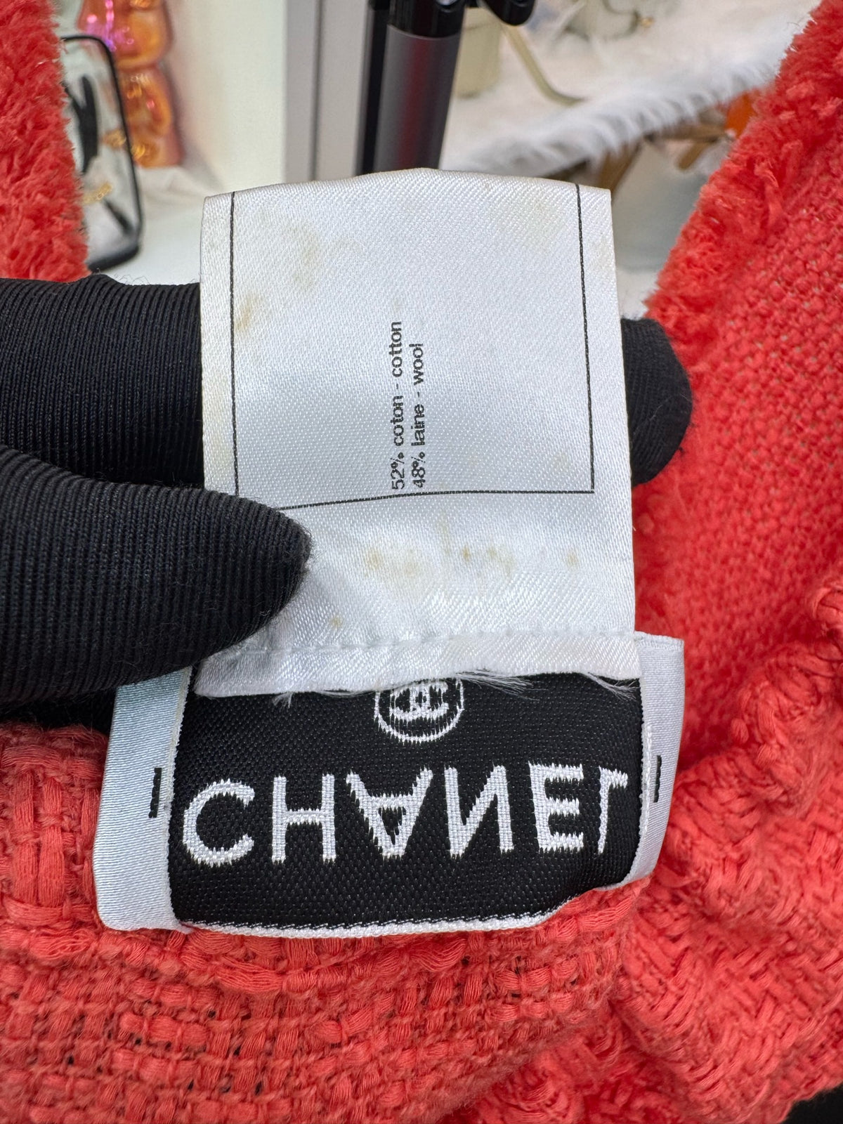 Chanel - Other - Tweed - Orange - (36)