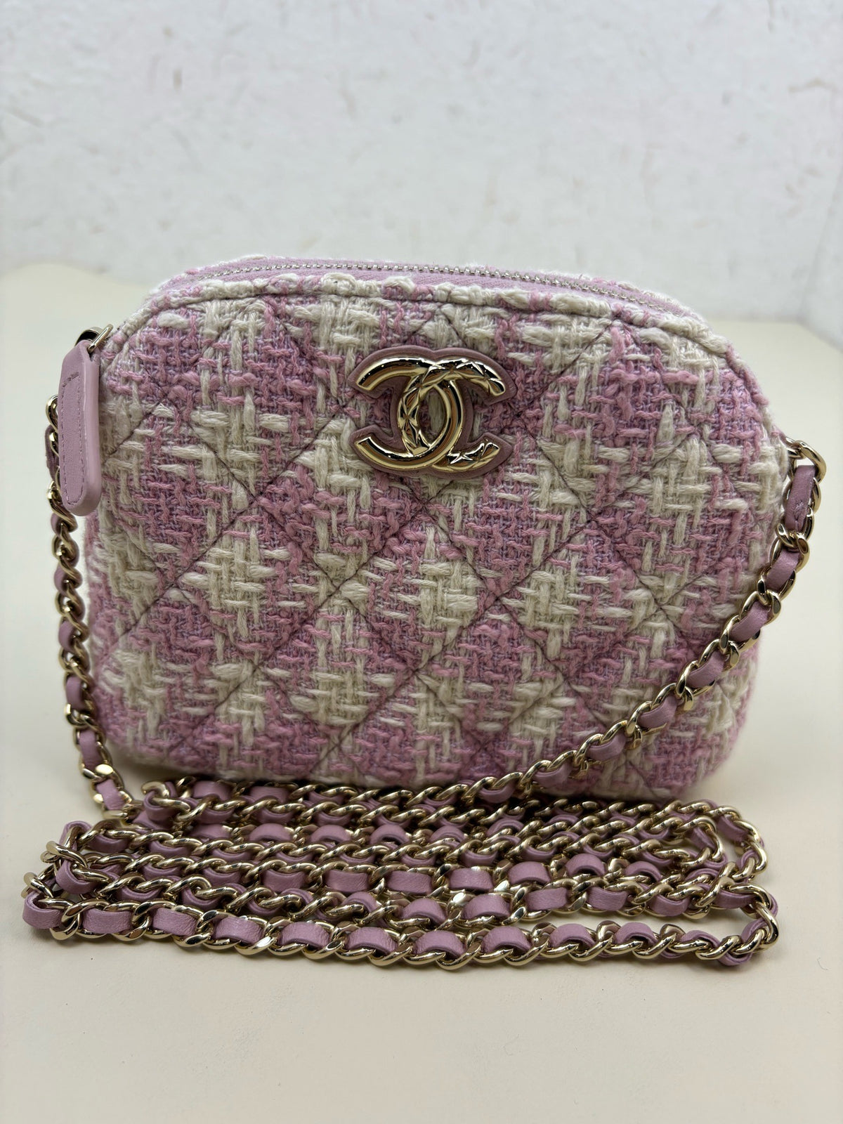 Chanel - Other - Tweed - Pink - (mini)