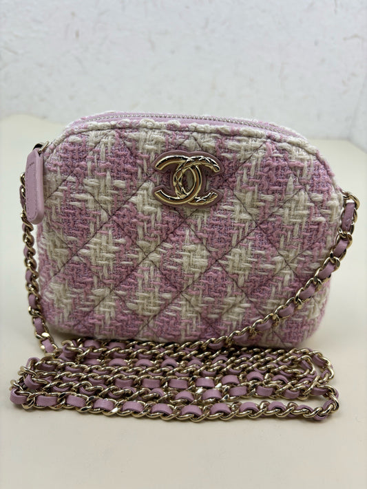 Chanel - Other - Tweed - Pink - (mini)