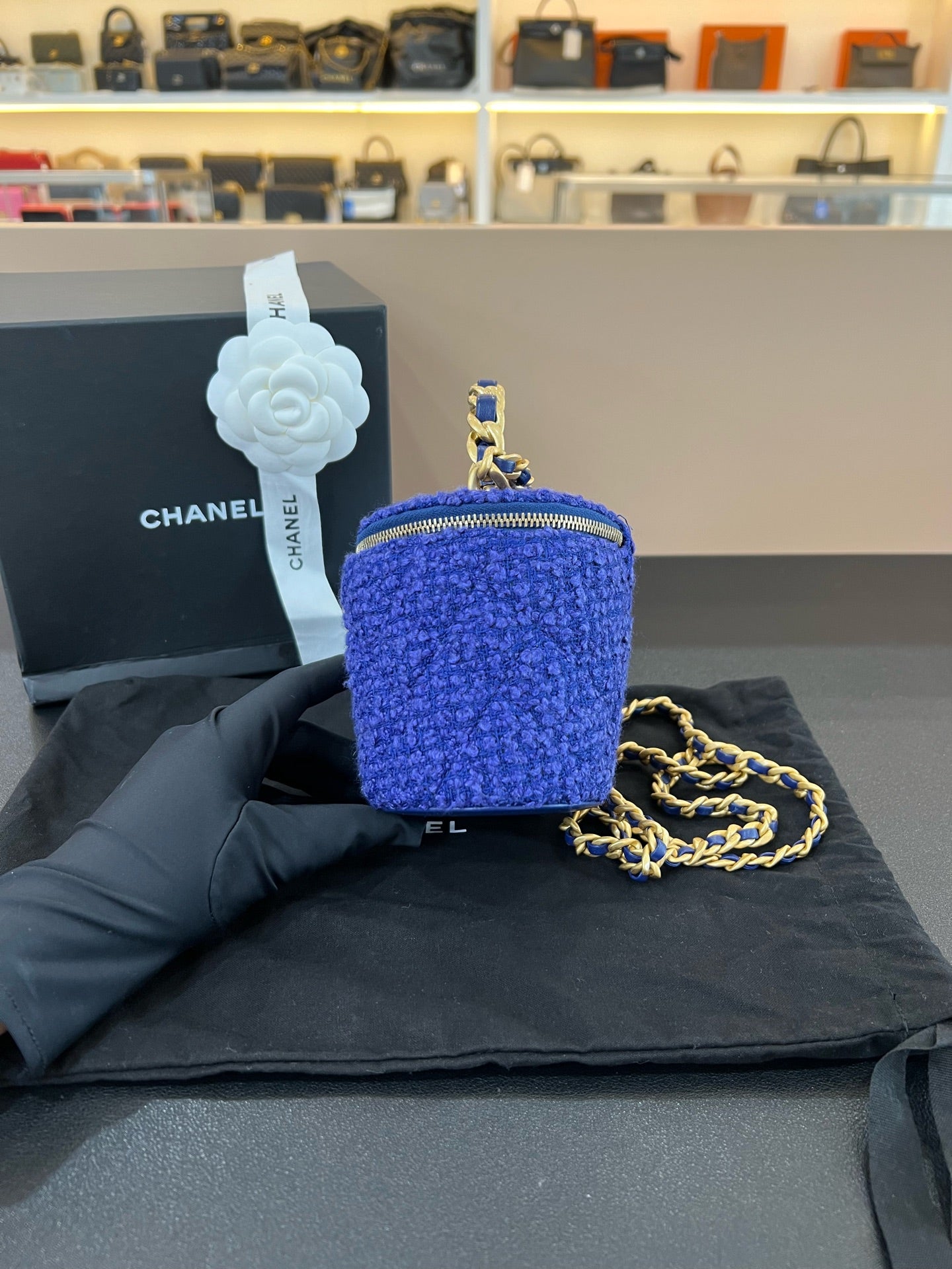 Chanel - Other - Tweed - Purple - (mini)