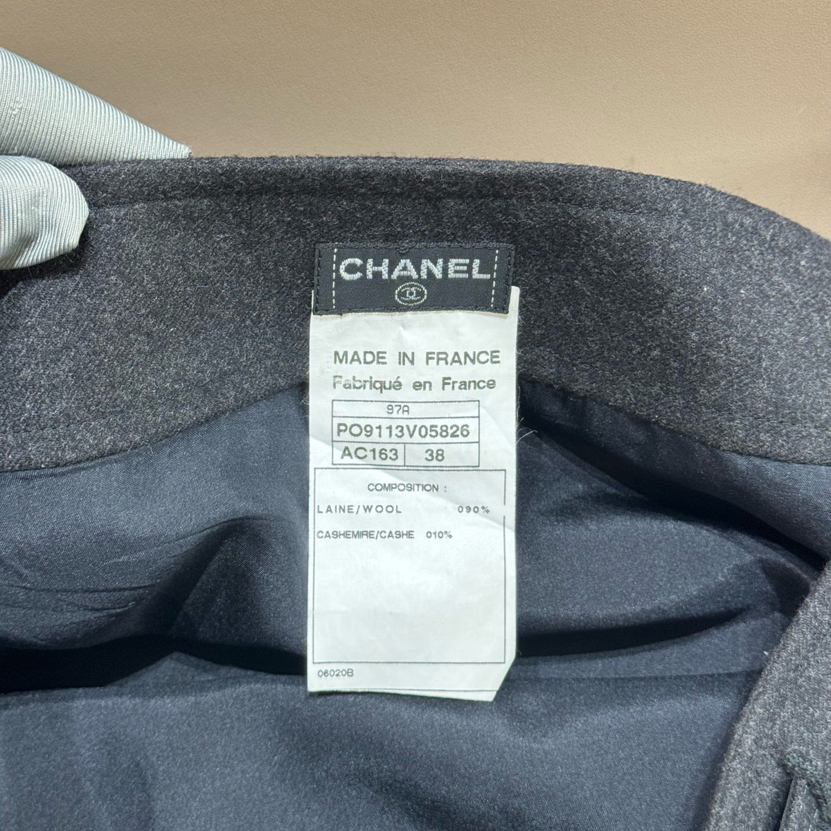 Chanel - Other - Wool - Grey - (38)