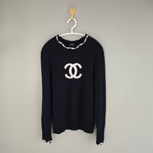 Chanel - Other - Wool - Navy - (34)
