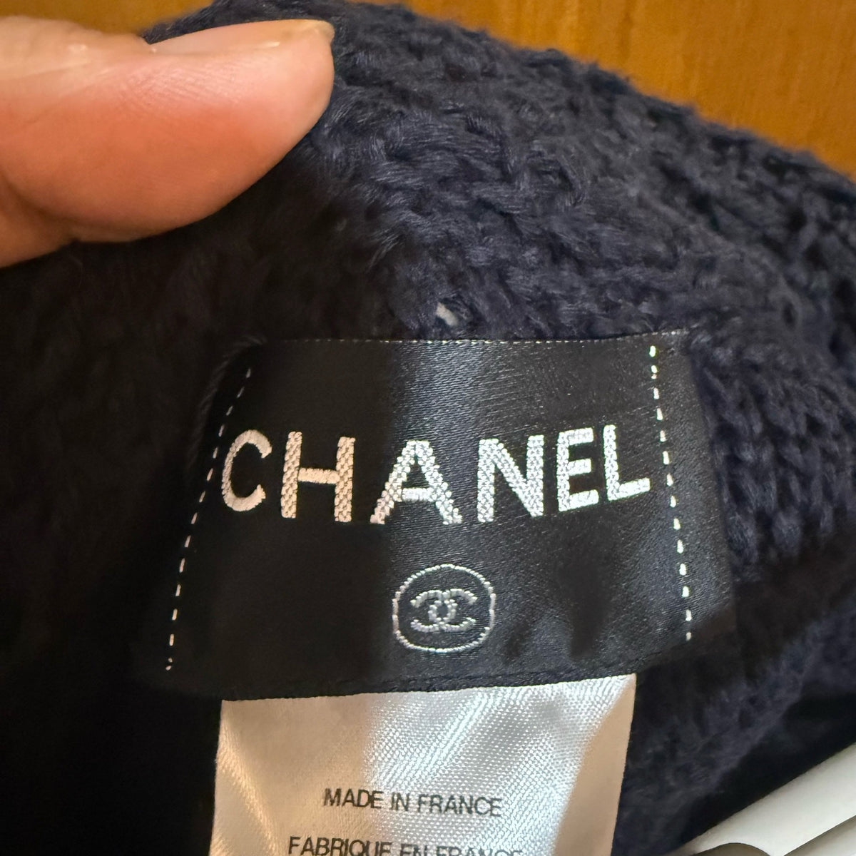 Chanel - Other - Wool - Navy - (38)