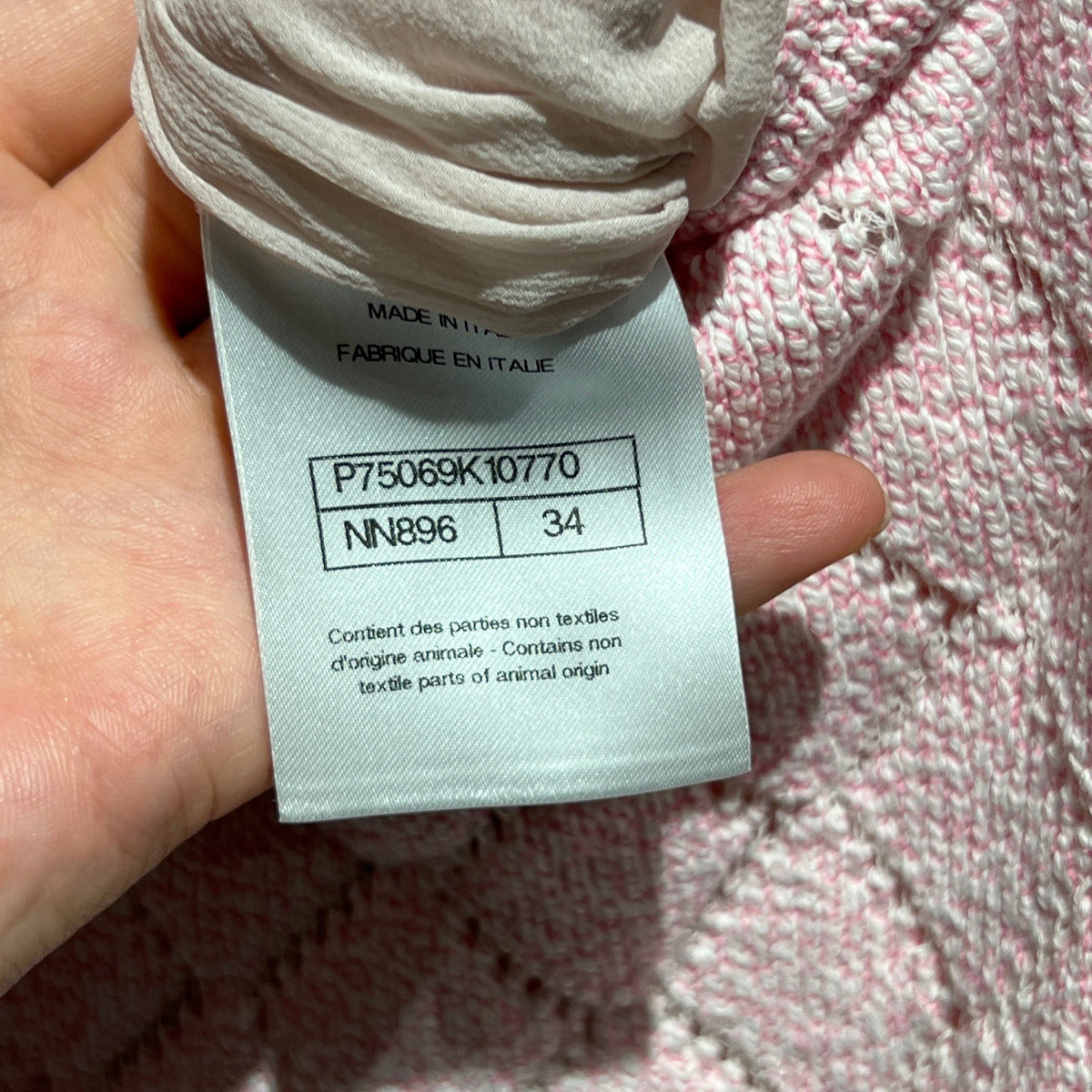 Chanel - Other - Wool - Pink - (34)