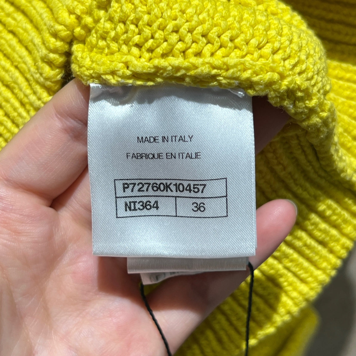 Chanel - Other - Wool - Yellow - (36)