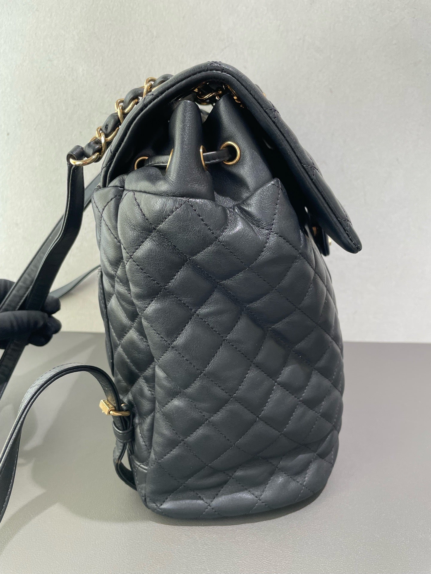Chanel - Paris-Salzburg Backpack - Leather - Black - (Medium)