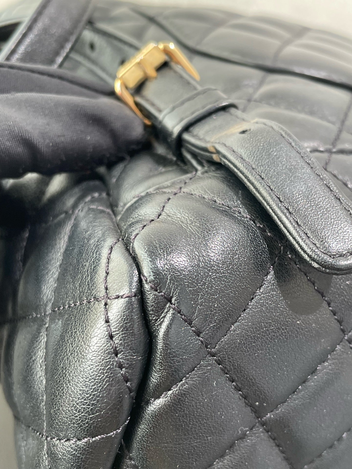 Chanel - Paris-Salzburg Backpack - Leather - Black - (Medium)
