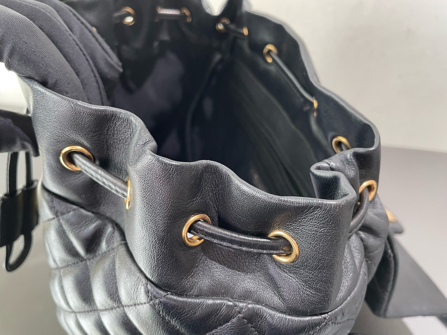 Chanel - Paris-Salzburg Backpack - Leather - Black - (Medium)