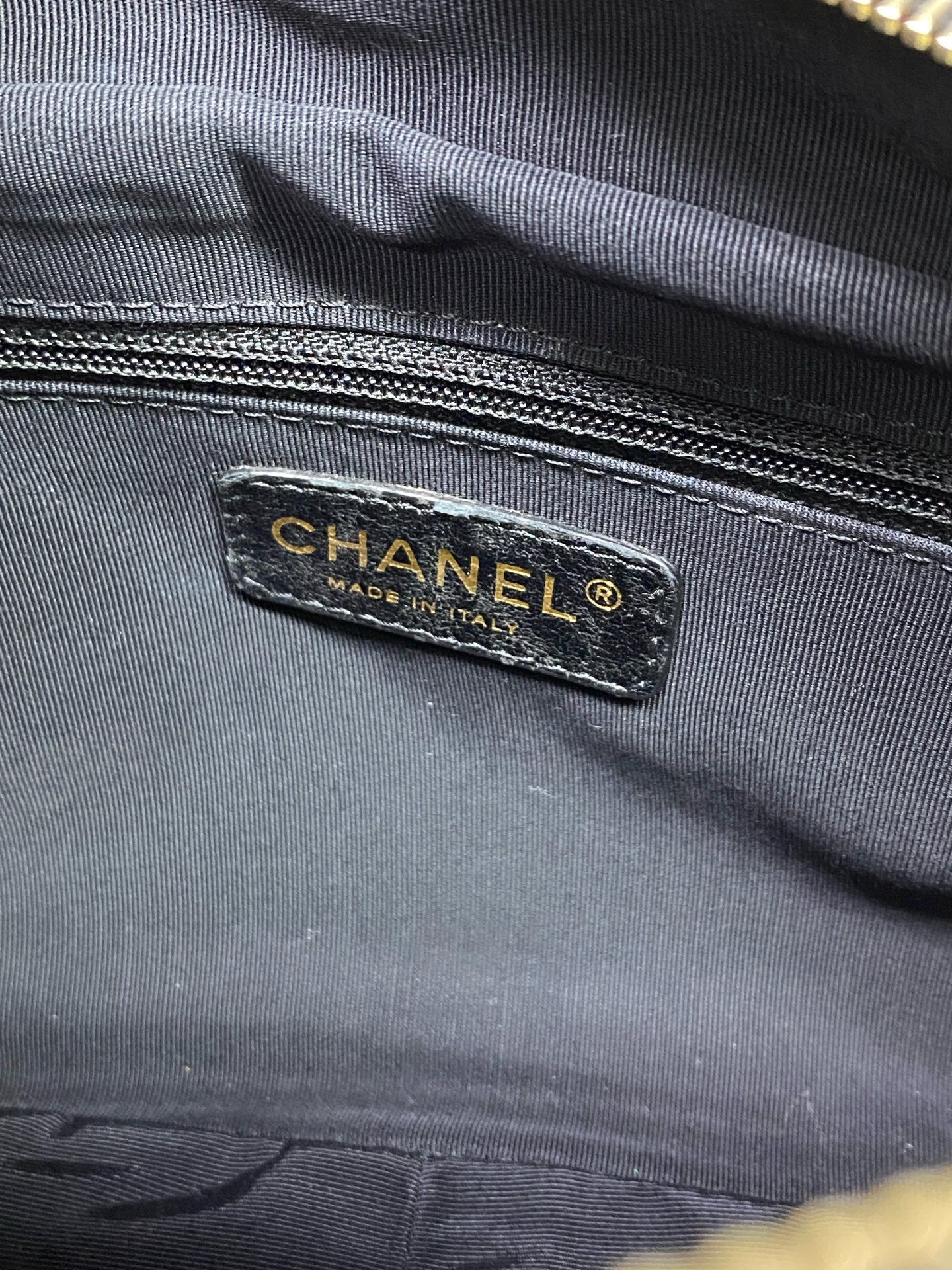 Chanel - Petit Timeless Tote (PTT Shopping Bag) - Caviar leather - Black - (Medium)