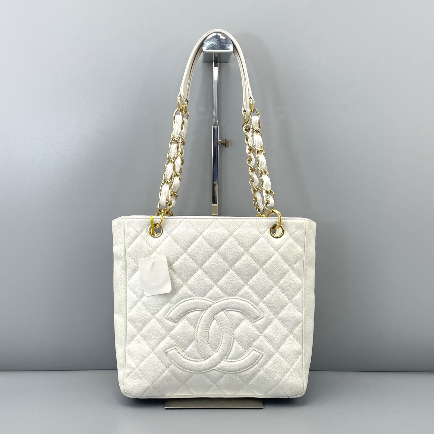 Chanel - PST - Leather - White