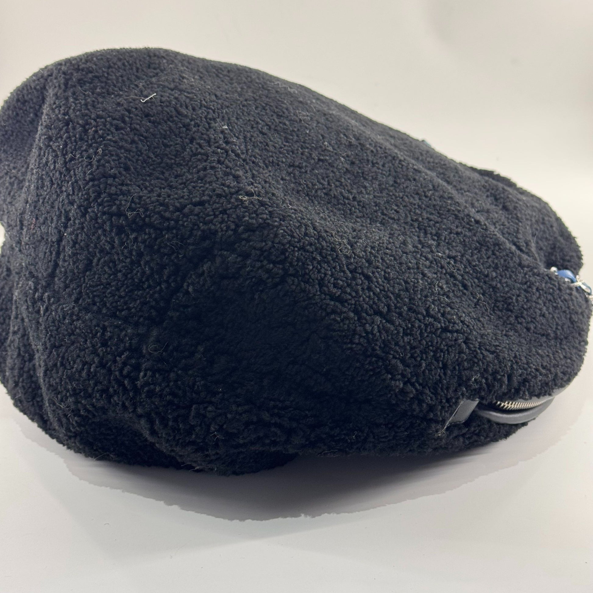 Chanel Round Bag Wool Black - view 12