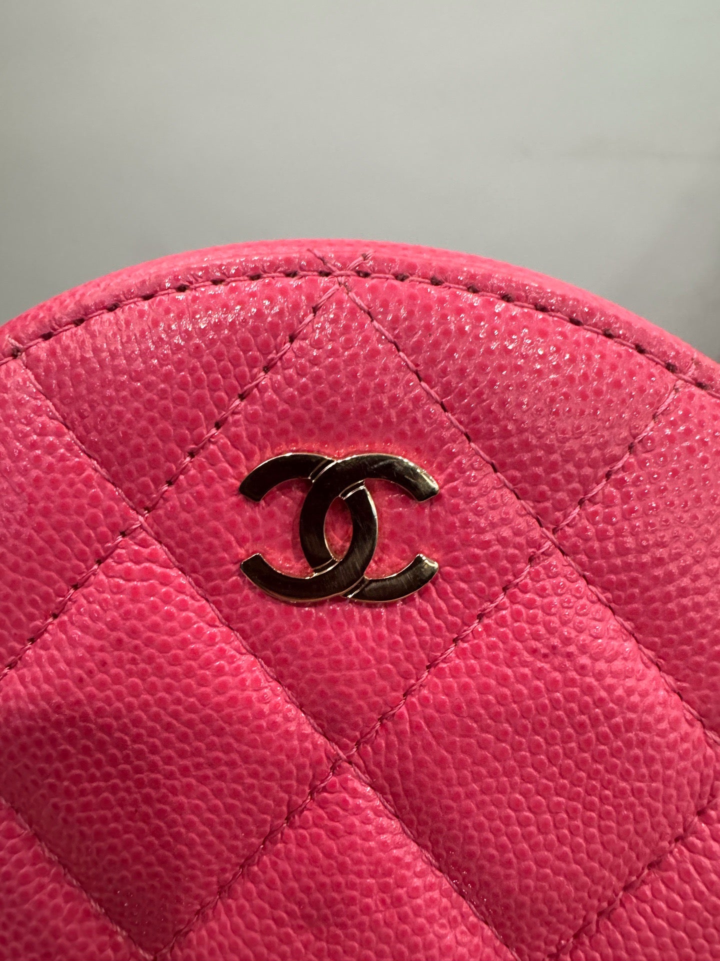 Chanel - Round Mini - Caviar leather - Pink - (mini)