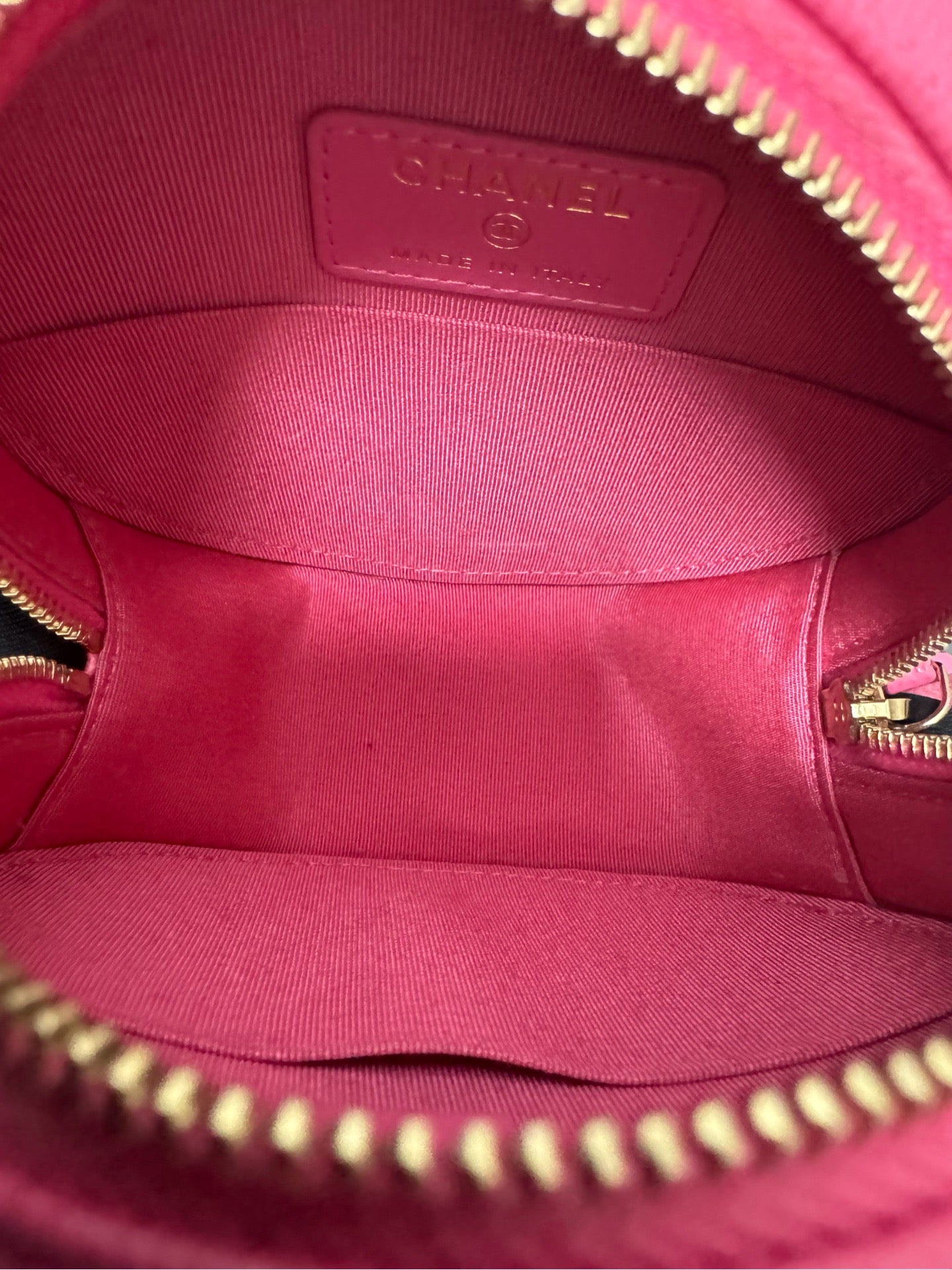 Chanel - Round Mini - Caviar leather - Pink - (mini)