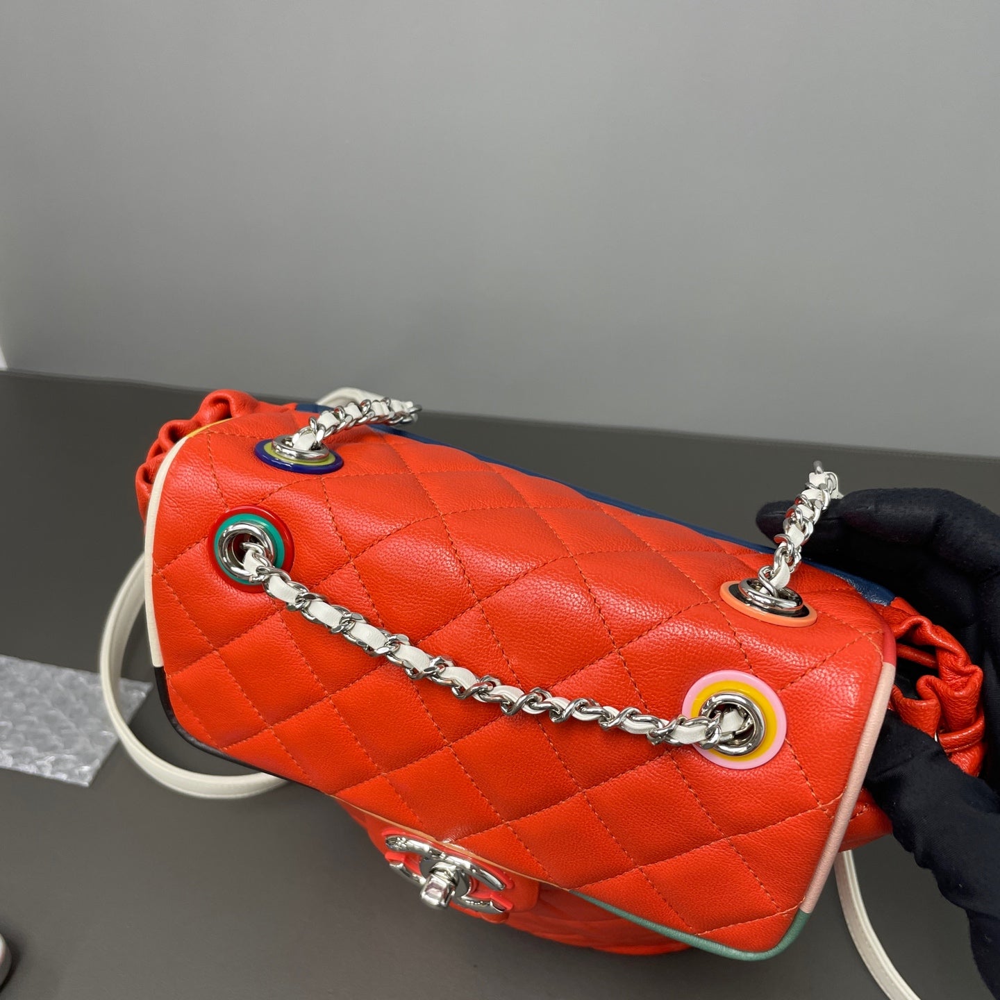 Chanel - Salzburg Backpack - Leather - Multicolour - (small)