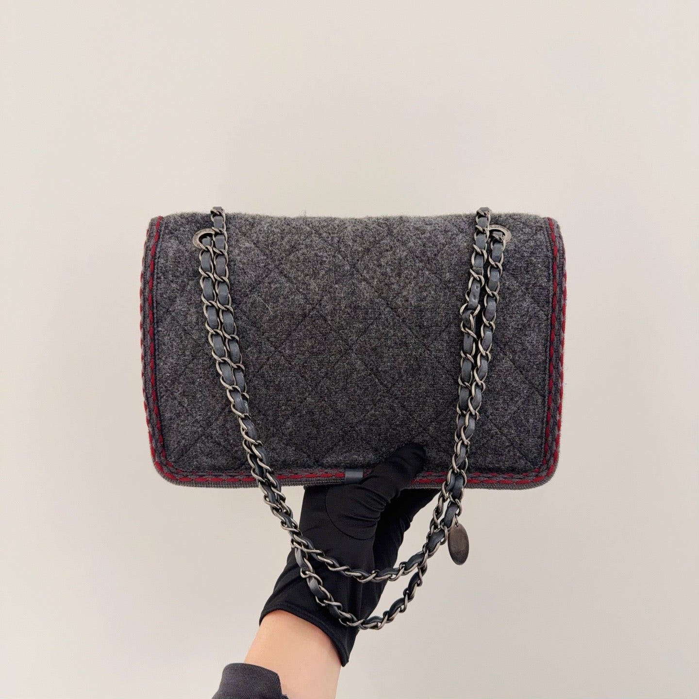 Chanel - Salzburg CF - Cloth - Grey - (medium)