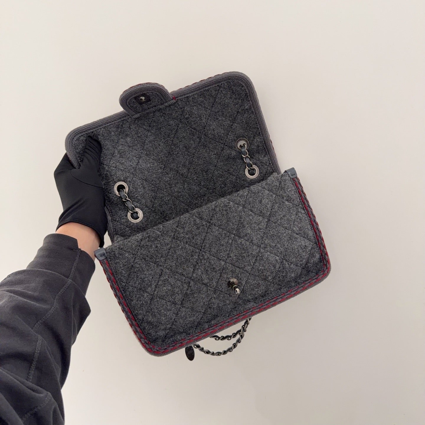 Chanel - Salzburg CF - Cloth - Grey - (medium)