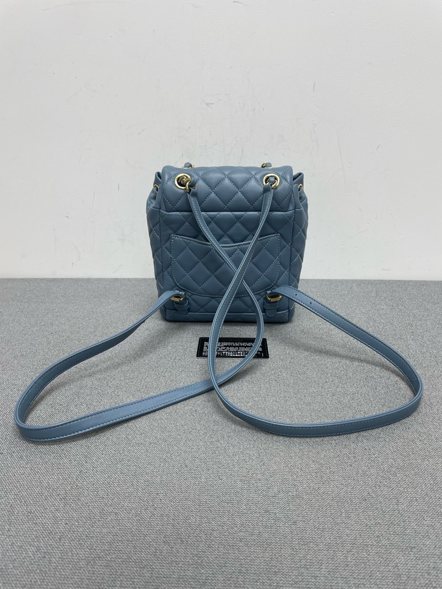 Chanel - Salzburg - Leather - Blue - (mini)