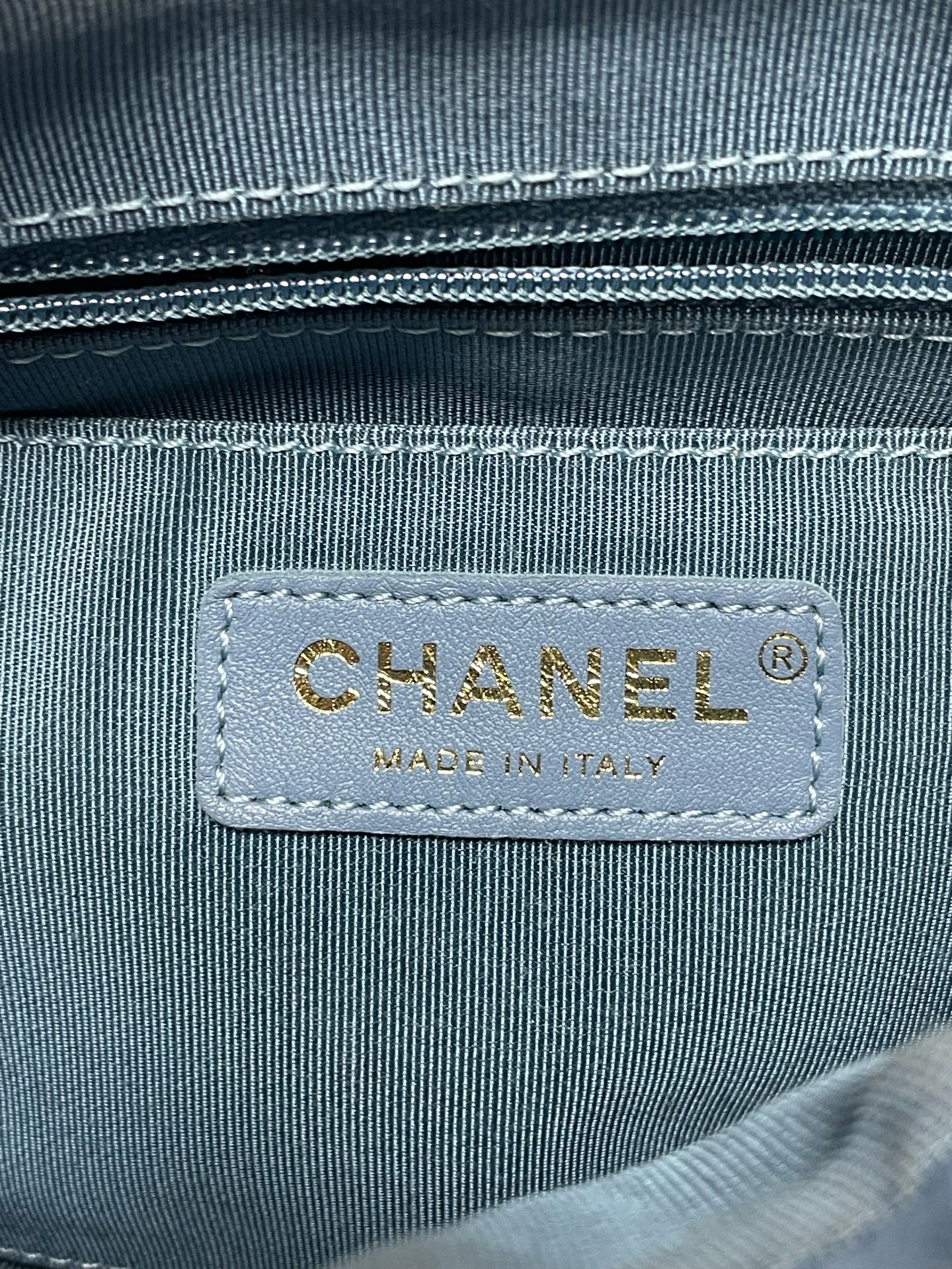 Chanel - Salzburg - Leather - Blue - (mini)