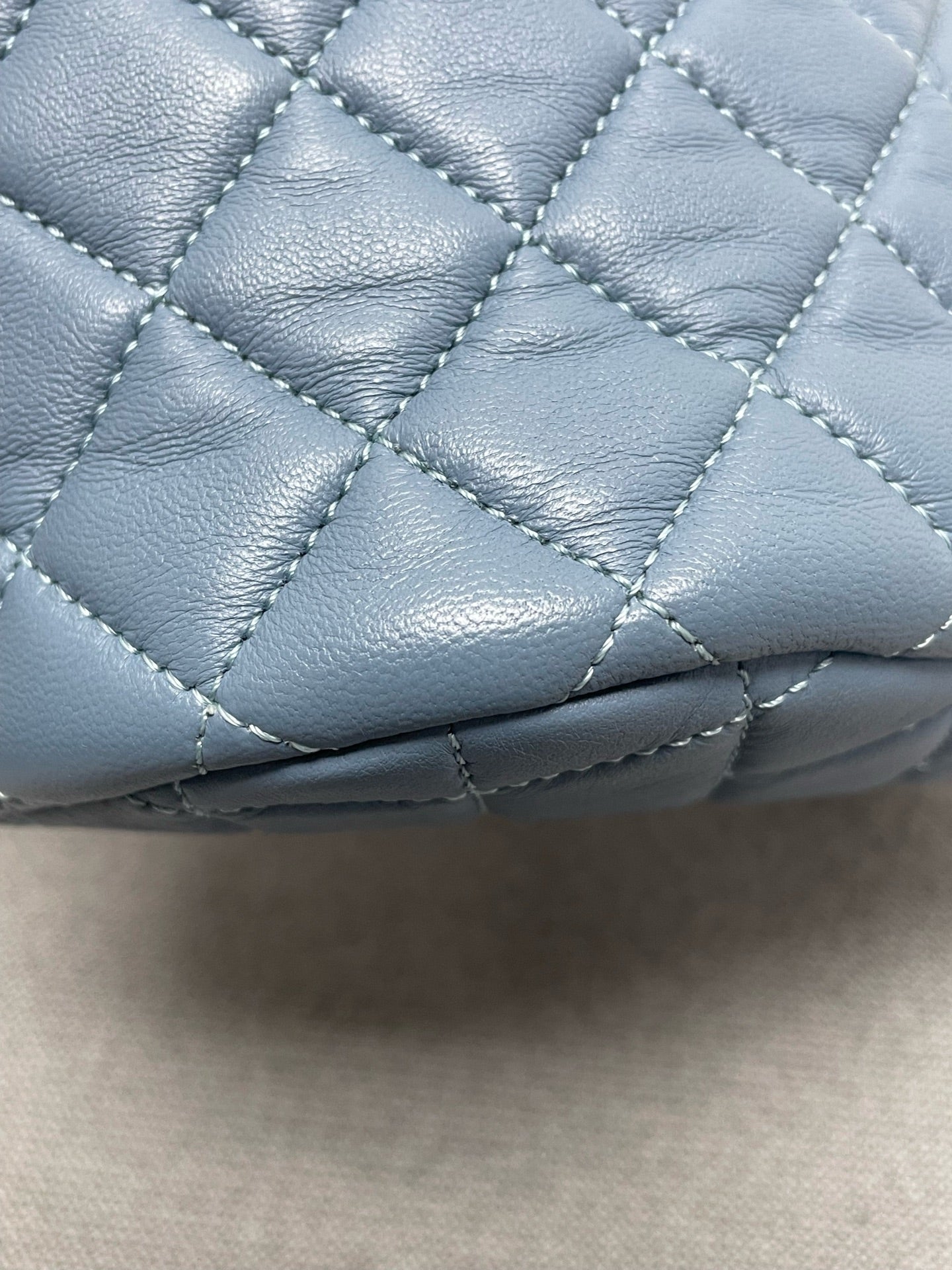 Chanel - Salzburg - Leather - Blue - (mini)