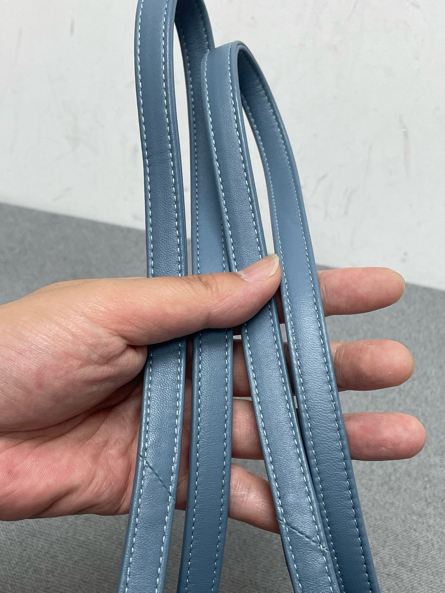 Chanel - Salzburg - Leather - Blue - (mini)