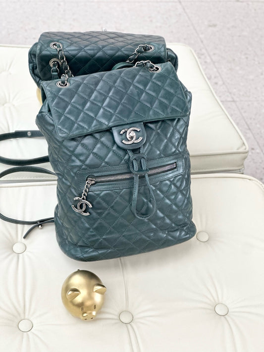 Chanel - Salzburg - Leather - Green - (Other)