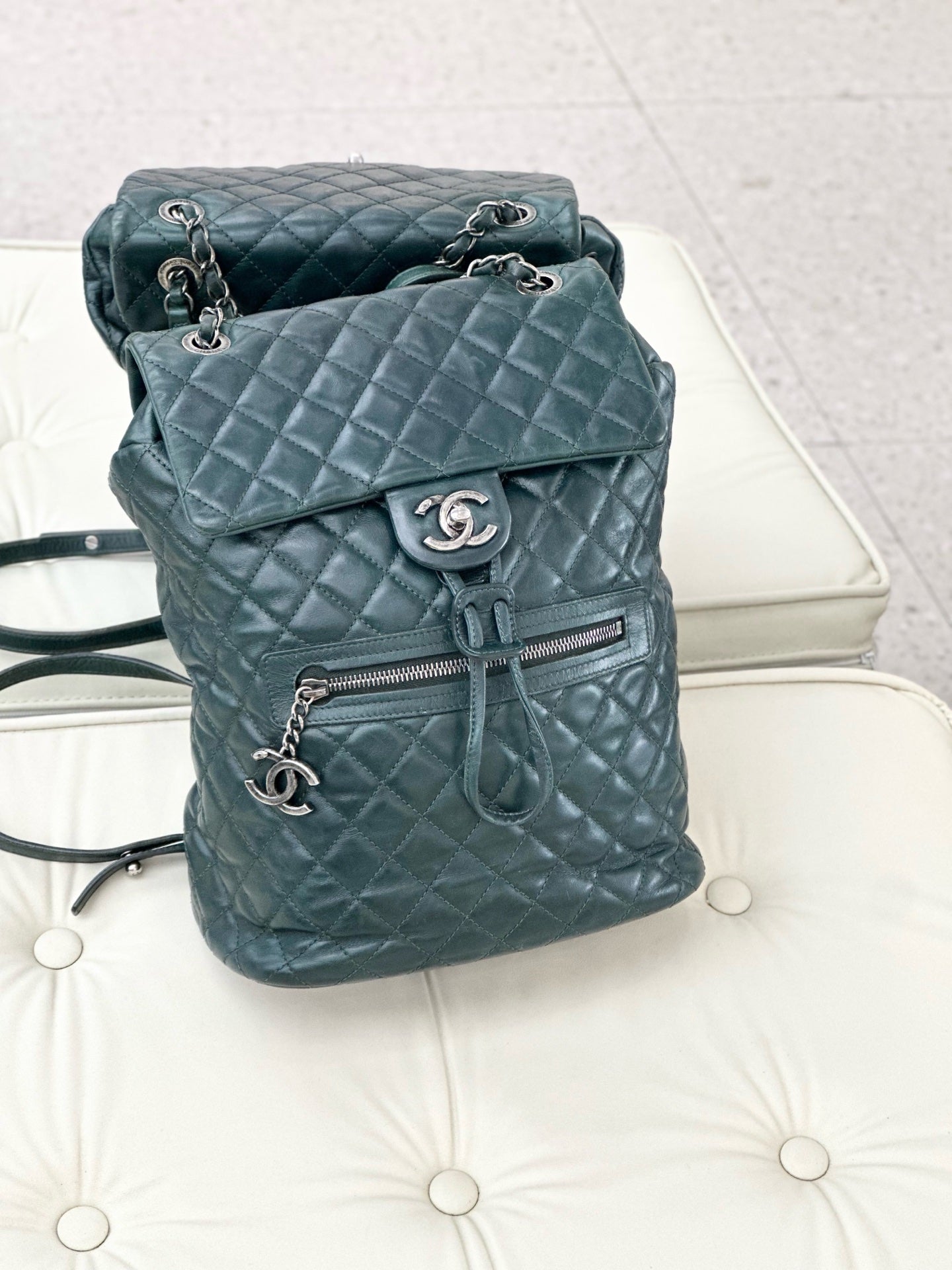 Chanel - Salzburg - Leather - Green - (Other)