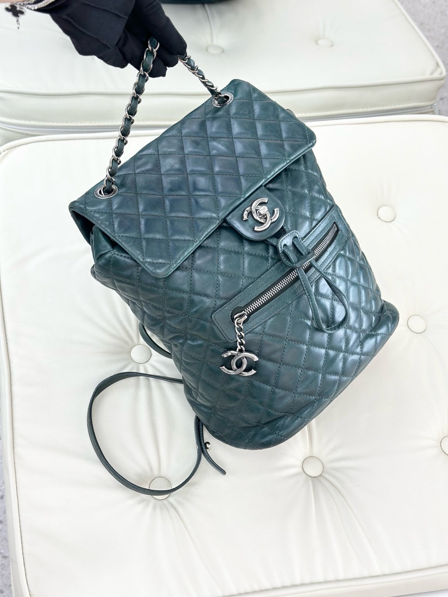 Chanel - Salzburg - Leather - Green - (Other)