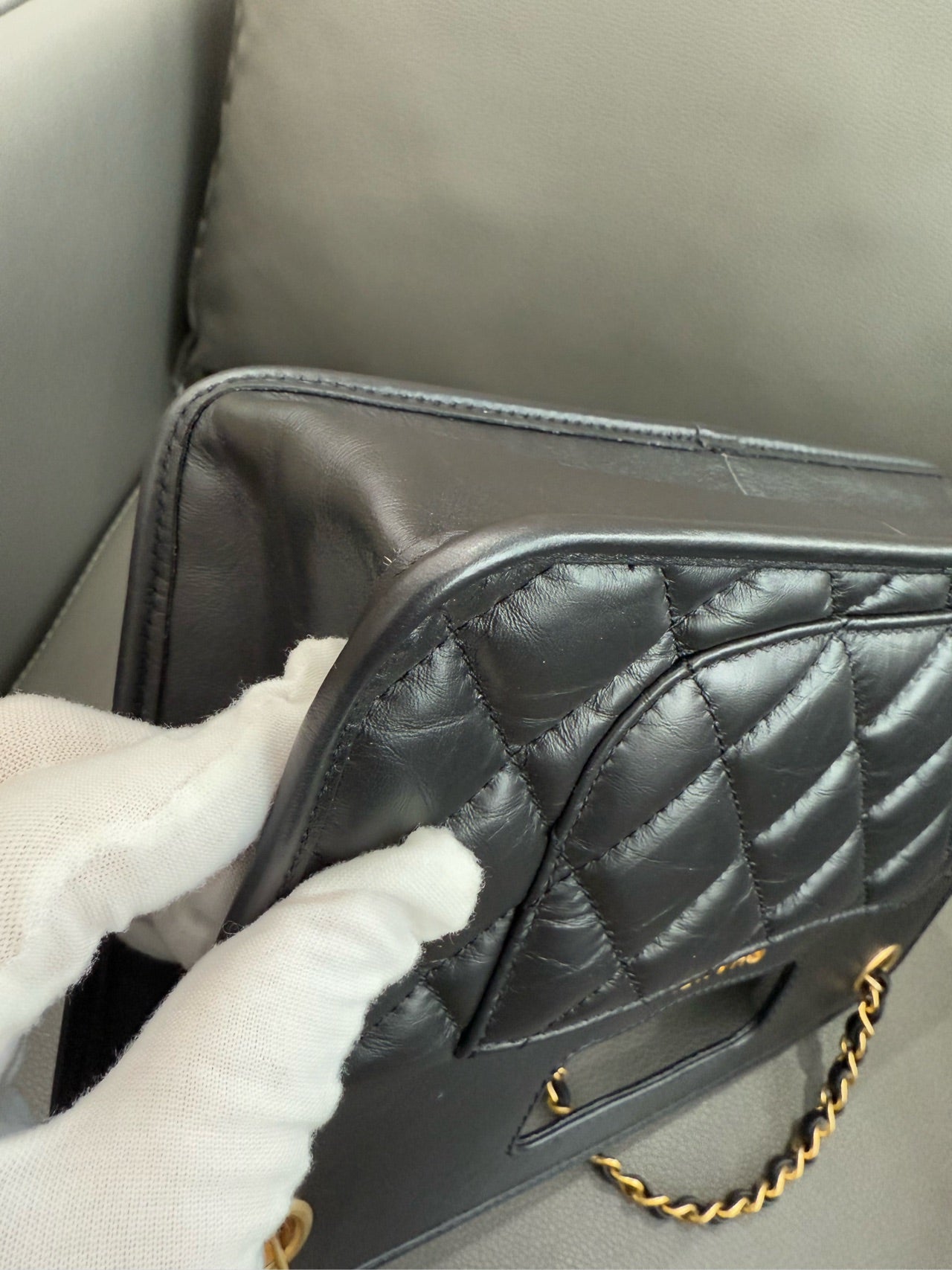 Chanel - Shopping Bag Briefcase - Leather - Black - (medium)