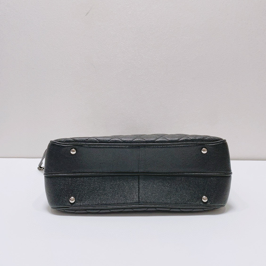 Chanel - Shopping Tote - Leather - Black - (large)
