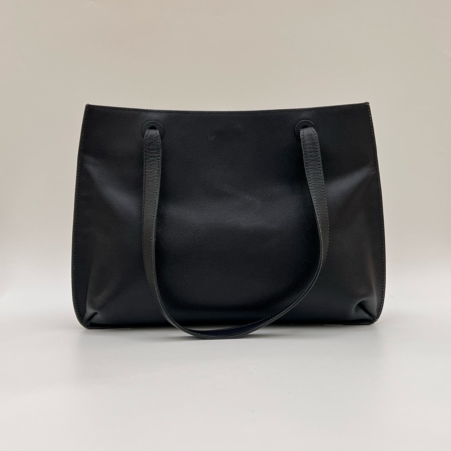 Chanel - Shopping Tote - Leather - Black - (Other)