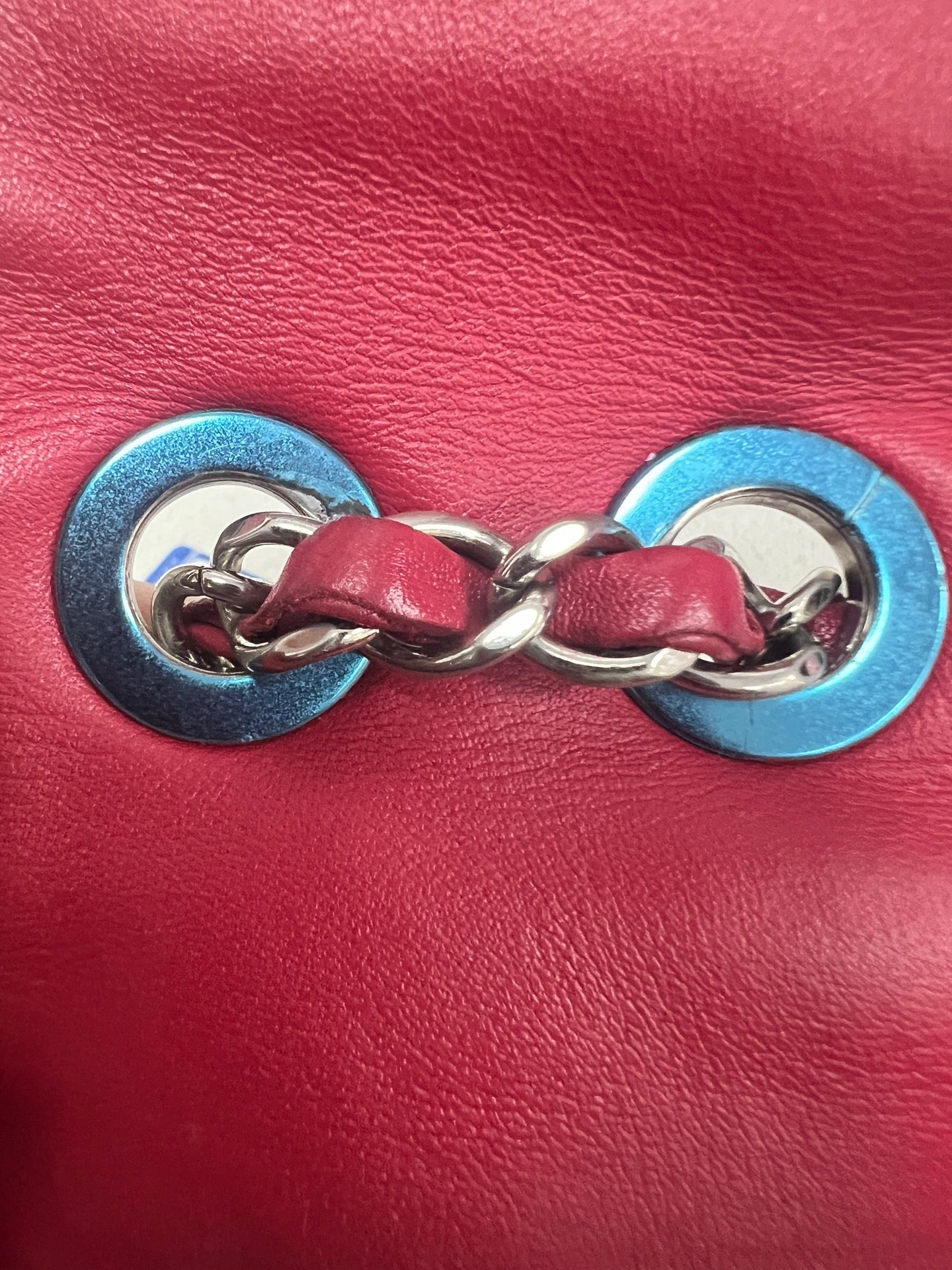 Chanel - Small Airport CF - Leather - Red - (mini)