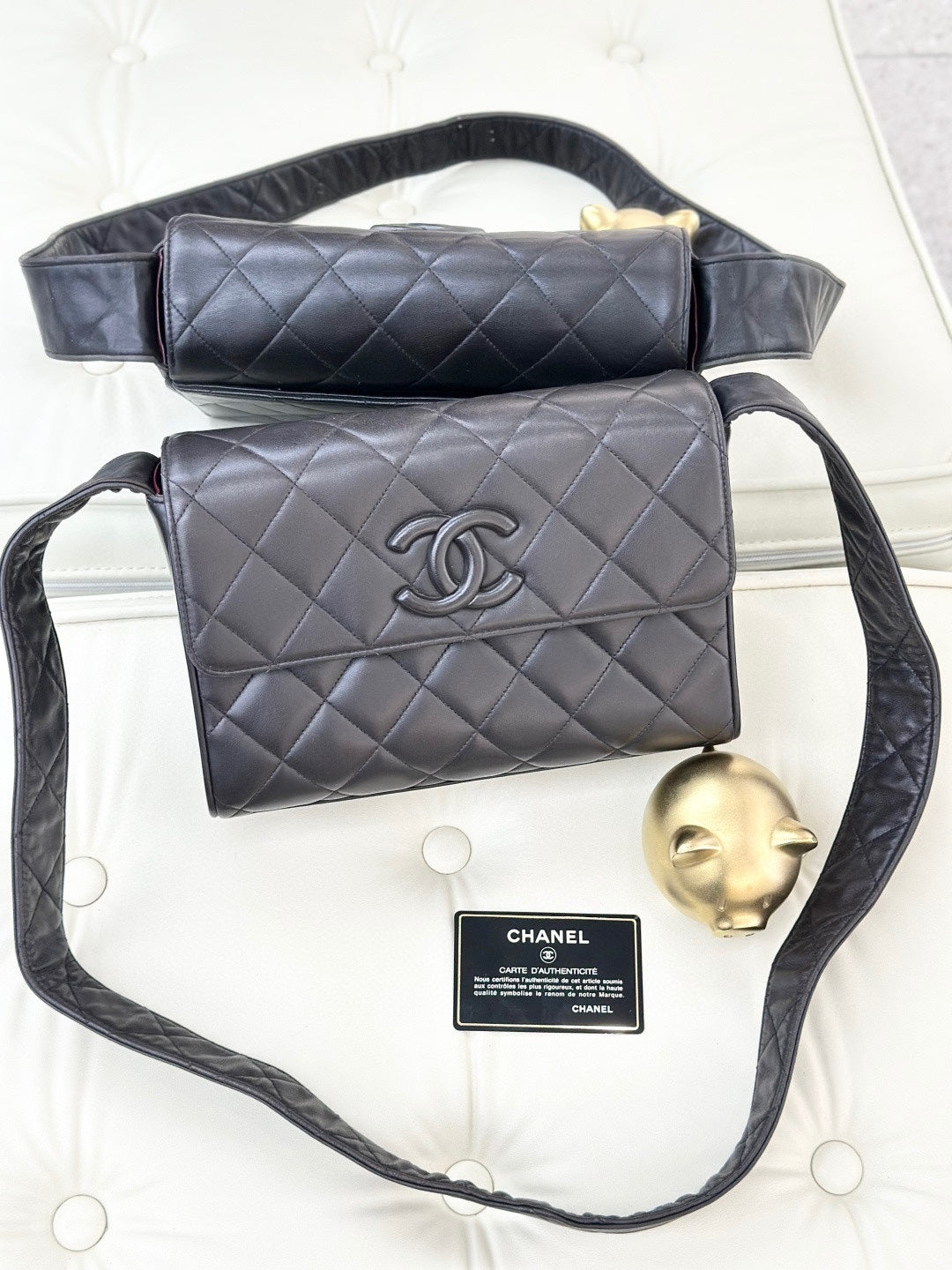 Chanel - So Black - Leather - Black - (mini)