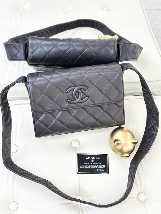 Chanel - So Black - Leather - Black - (mini)