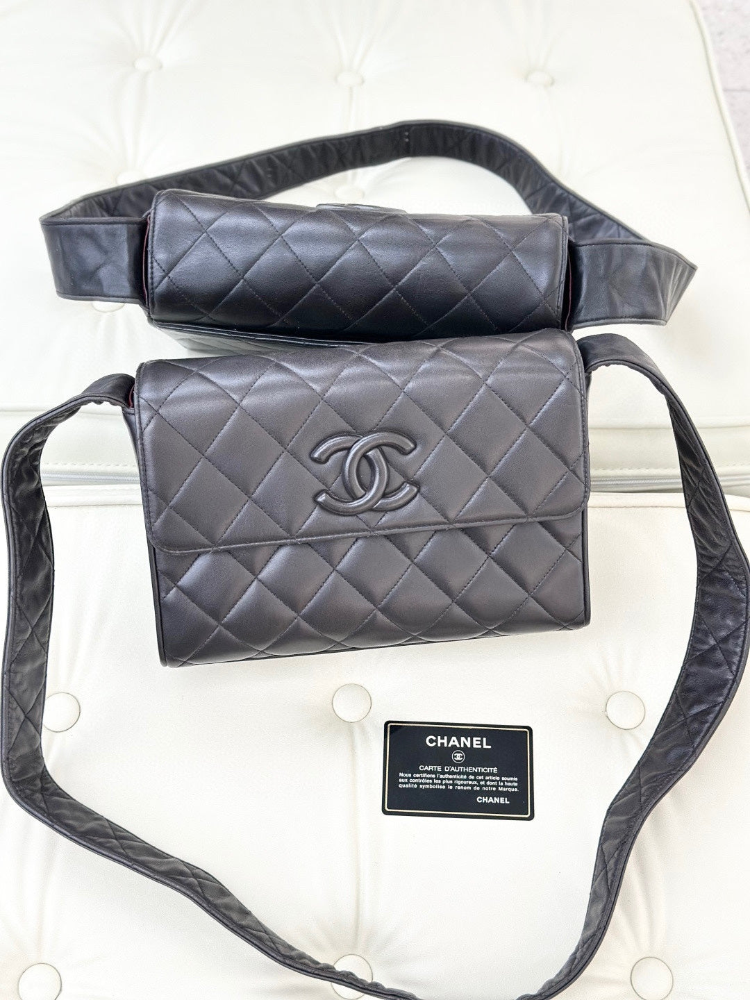 Chanel - So Black - Leather - Black - (mini)