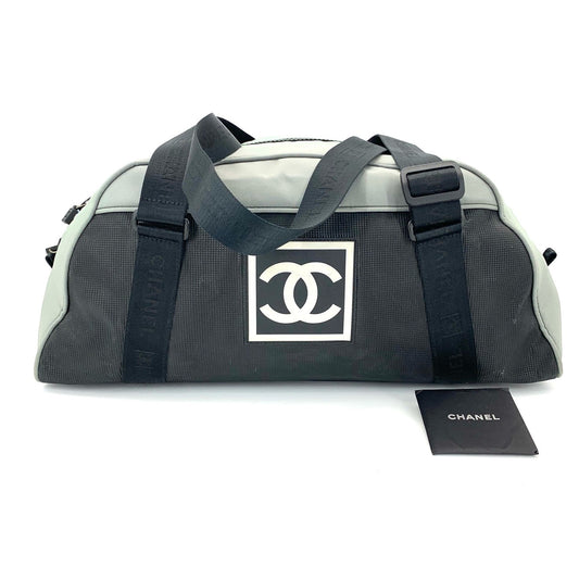 Chanel - Sport Line Travel Bag - Synthetic - Black - (extra-large)