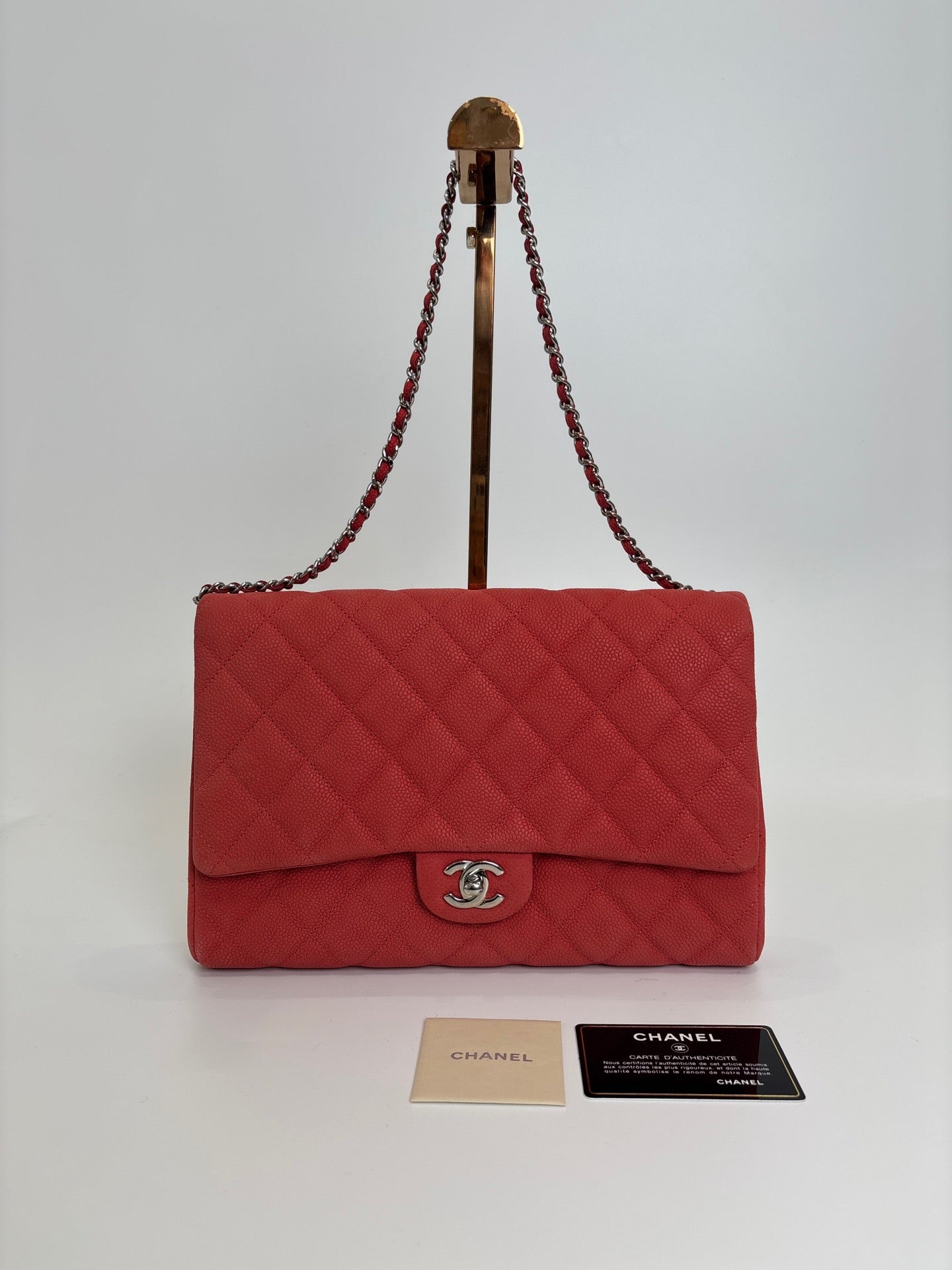 Chanel - Timeless CF - Leather - Red - (Other)