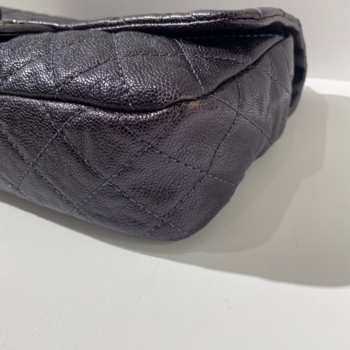 Chanel - Timeless/Classique - Calfskin - Purple - (large)