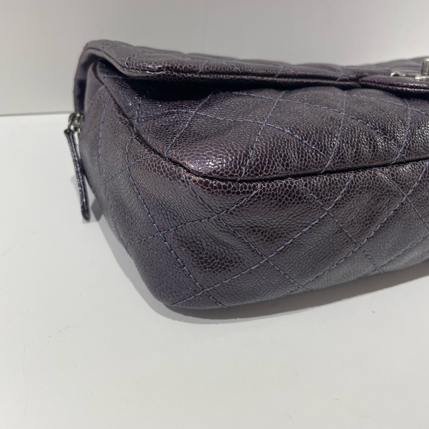 Chanel - Timeless/Classique - Calfskin - Purple - (large)
