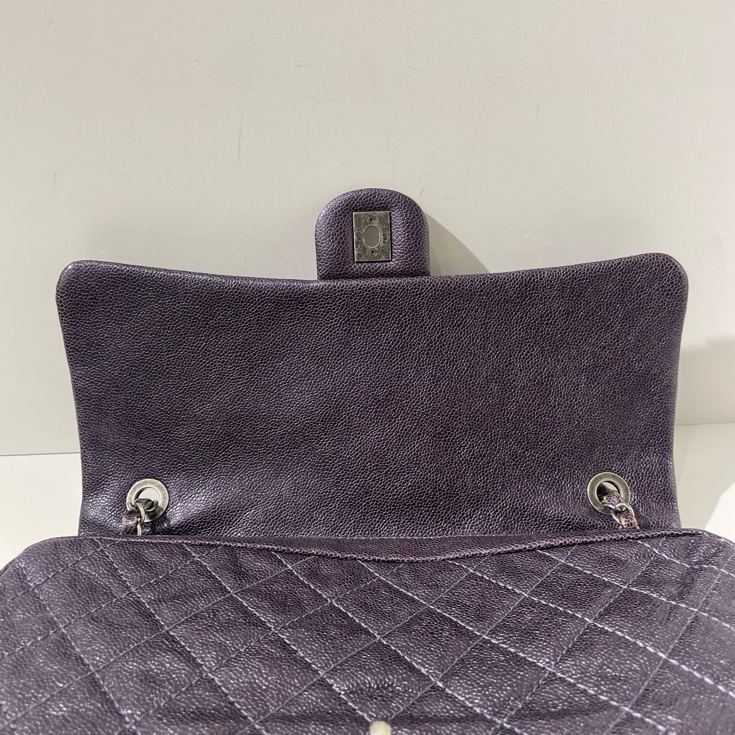 Chanel - Timeless/Classique - Calfskin - Purple - (large)