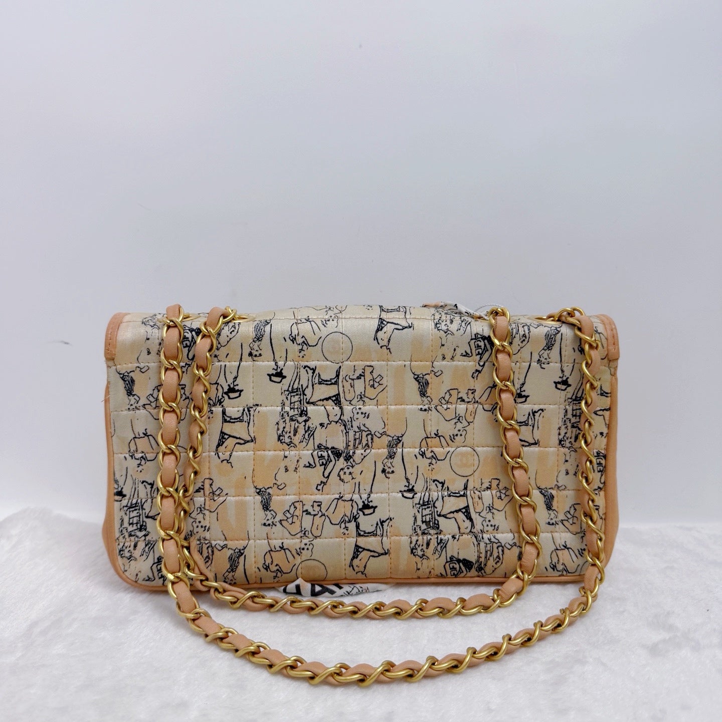 Chanel - Timeless/Classique - Cloth - Beige - (medium)
