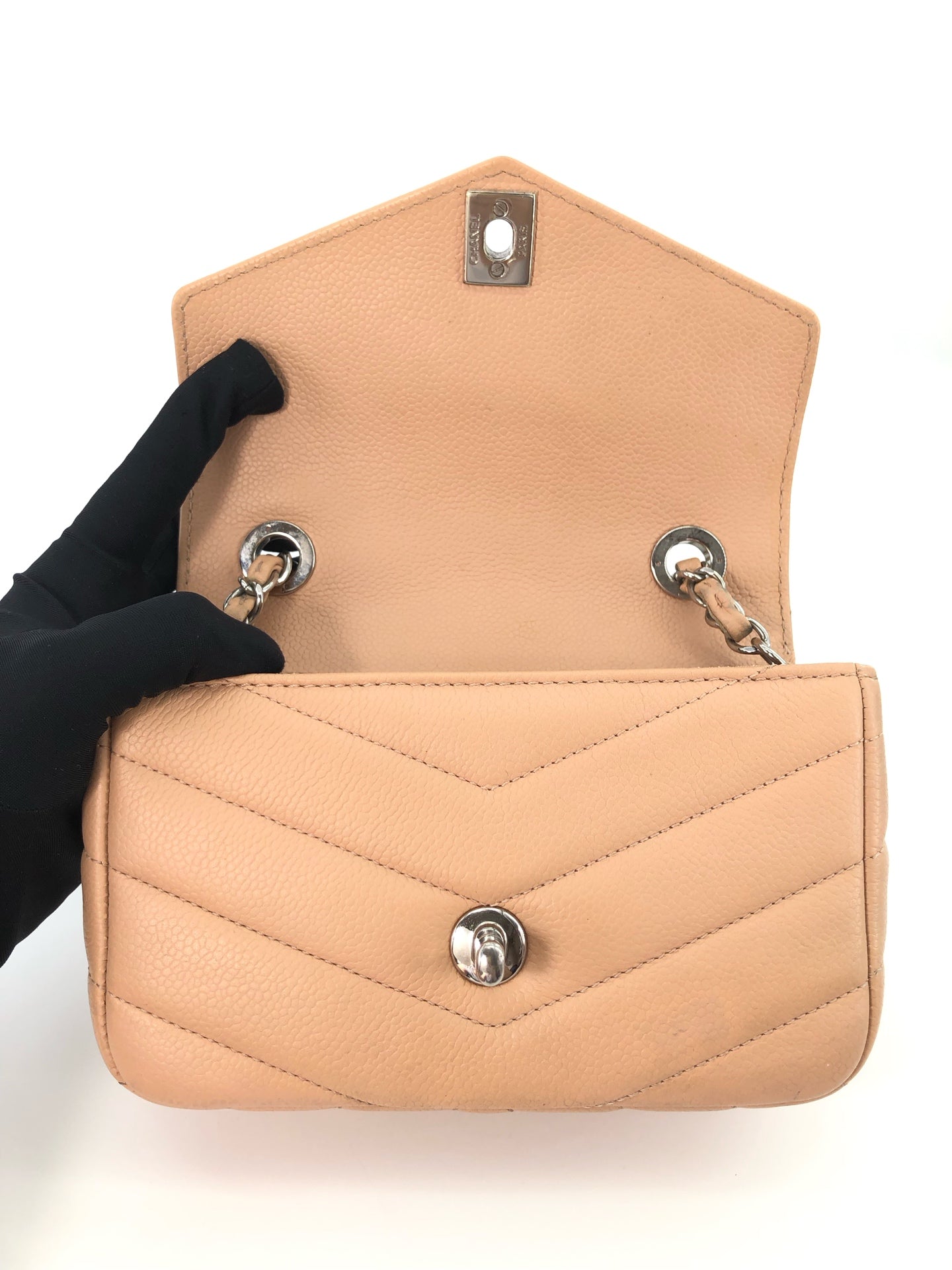 Chanel - Timeless/Classique - Leather - Beige - (mini)