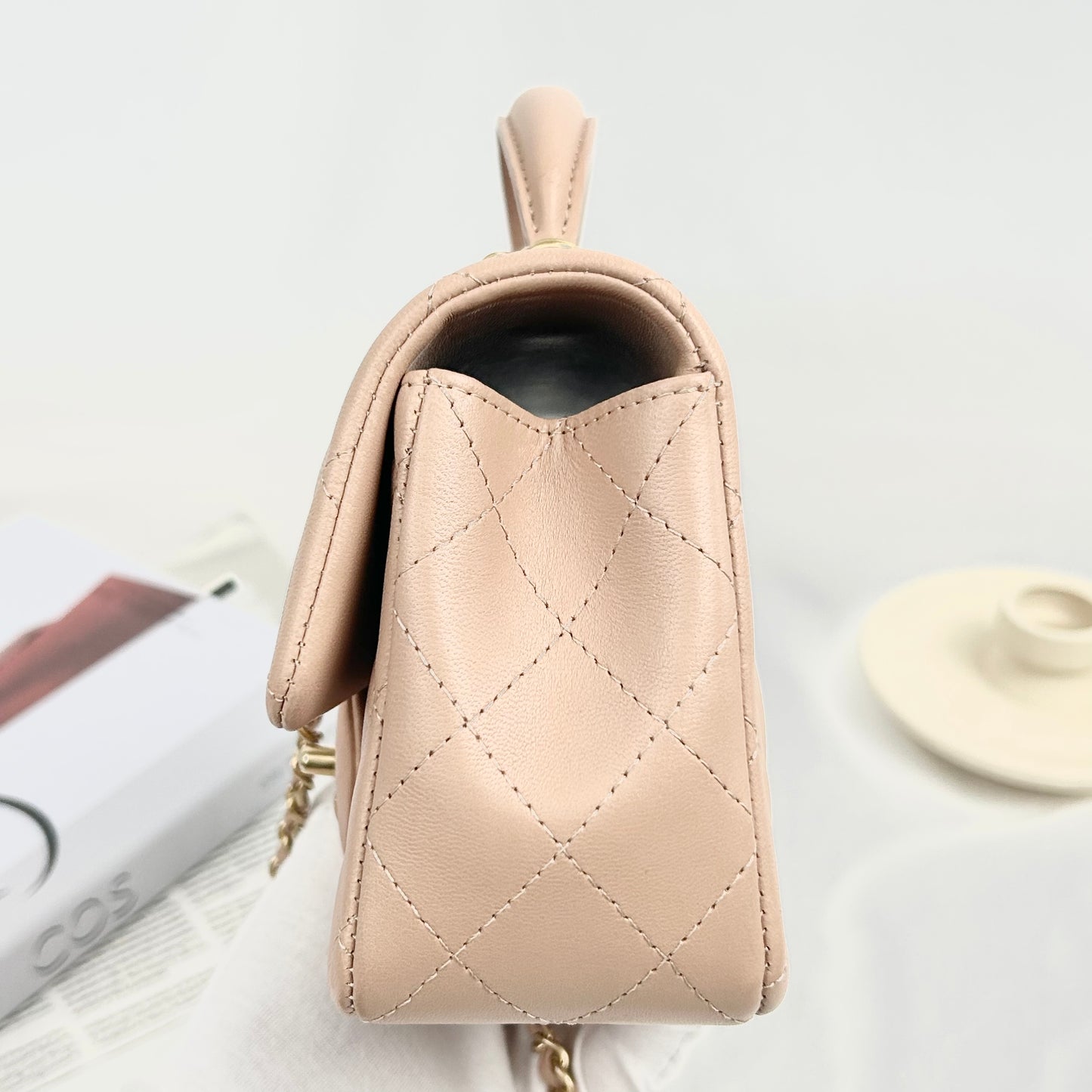 Chanel - Timeless/Classique - Leather - Beige - (mini)