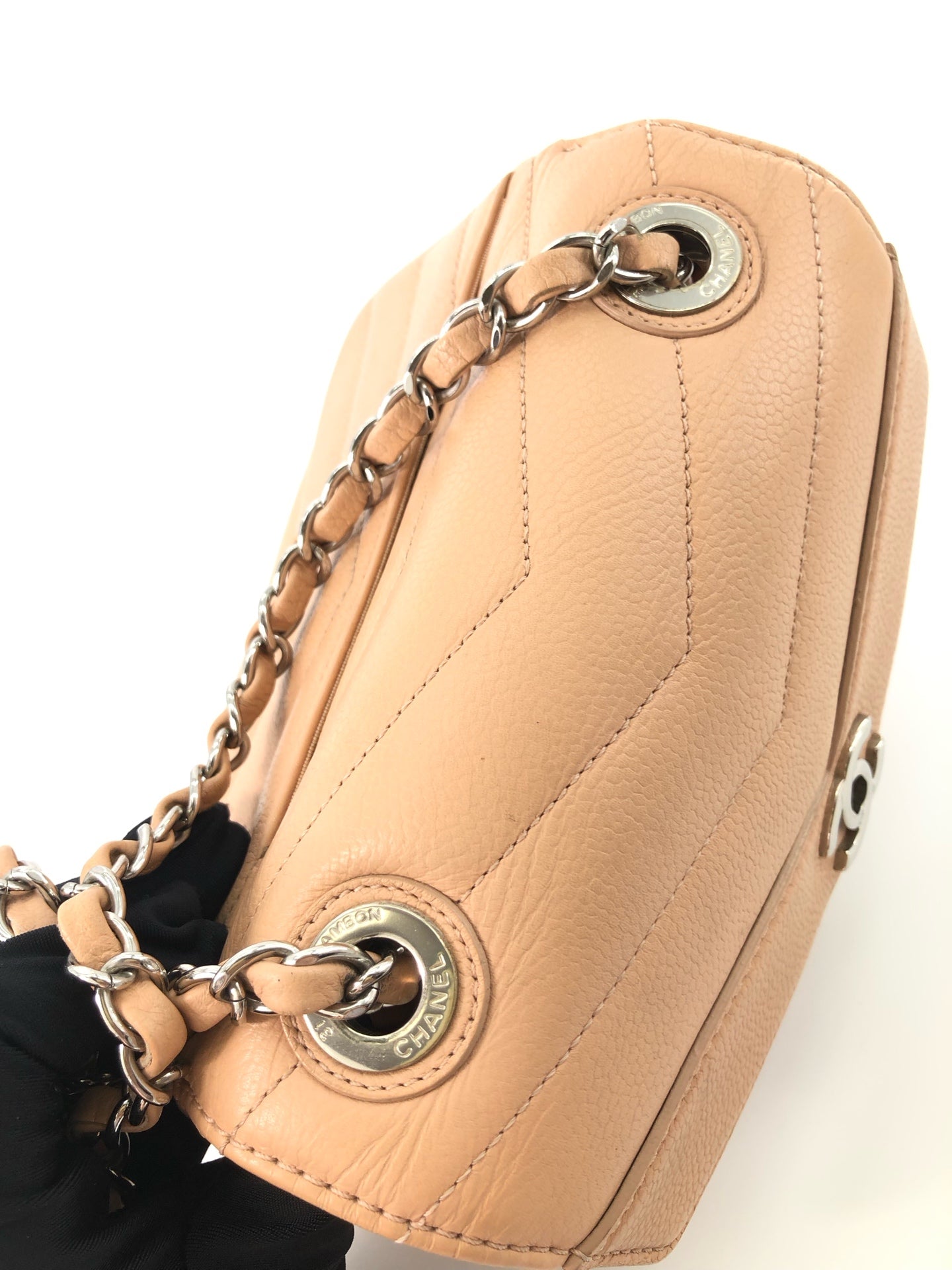 Chanel - Timeless/Classique - Leather - Beige - (mini)