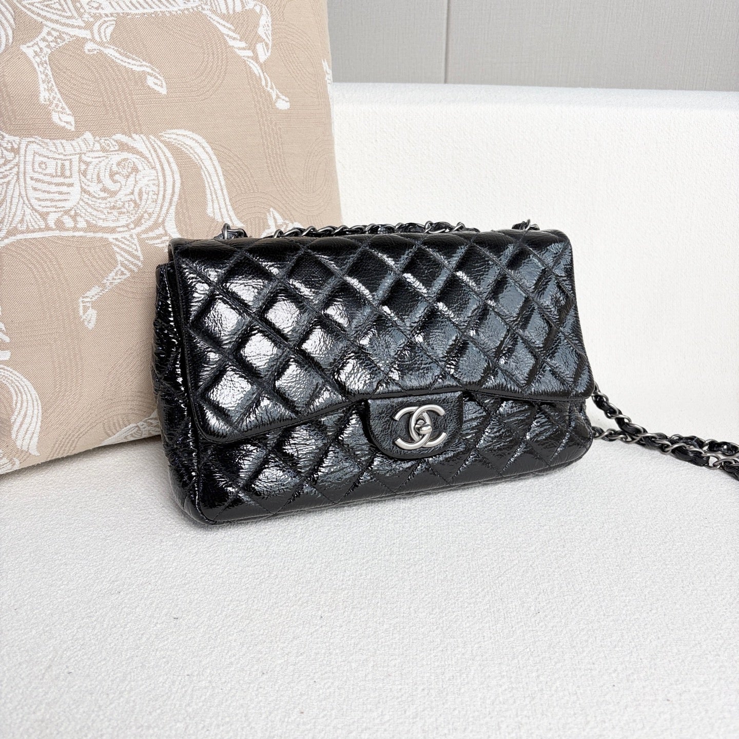 Chanel - Timeless/Classique - Leather - Black - (Jumbo)