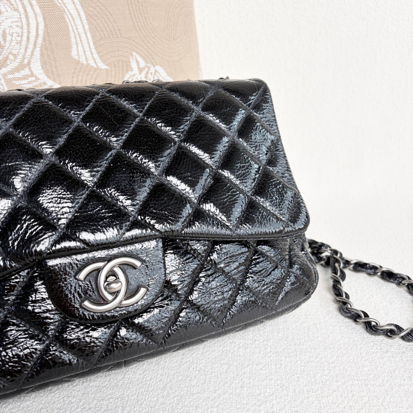 Chanel - Timeless/Classique - Leather - Black - (Jumbo)