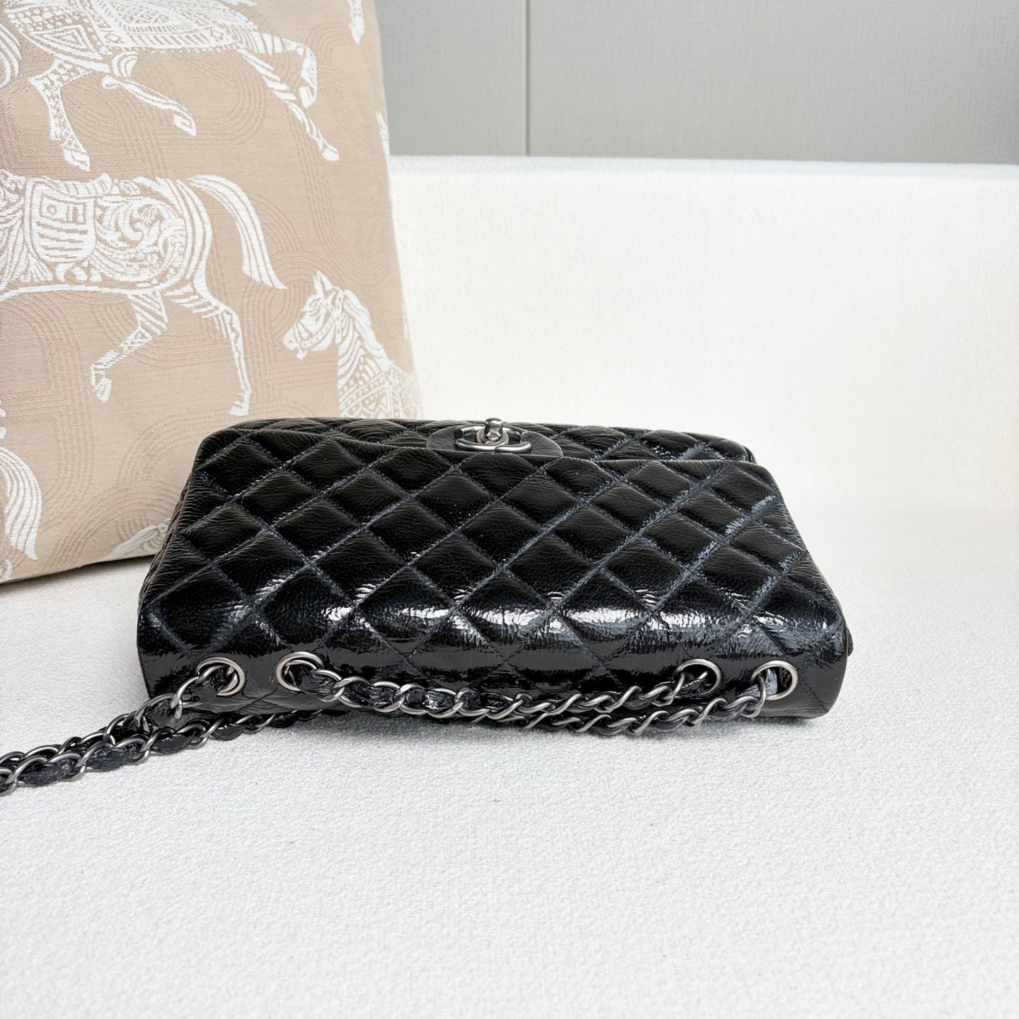 Chanel - Timeless/Classique - Leather - Black - (Jumbo)