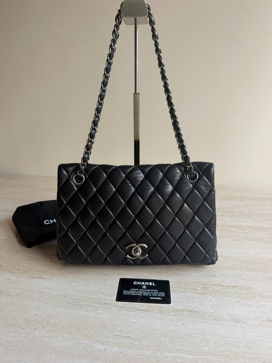 Chanel - Timeless/Classique - Leather - Black - (large)